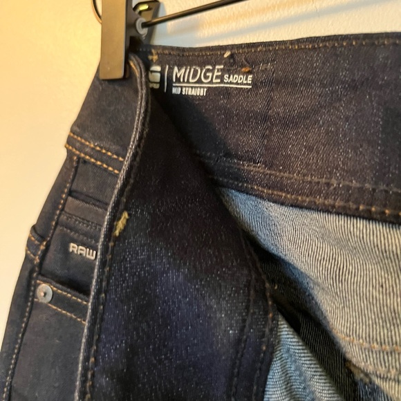 NW G Star dark blue denim jeans - Picture 4 of 8